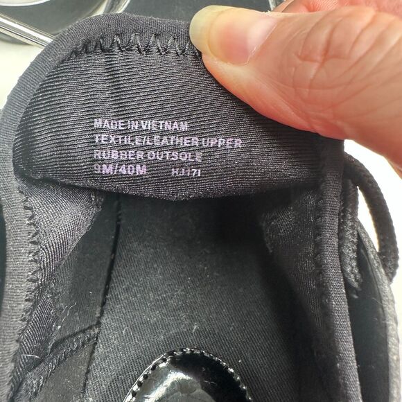 Michael Kors Black Scout Trainer Scuba Leather Wedge Sneaker Star Design 9 - Picture 15 of 16